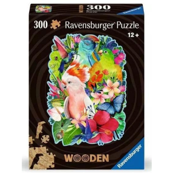 Puzzle drewniane 300 Ptaki